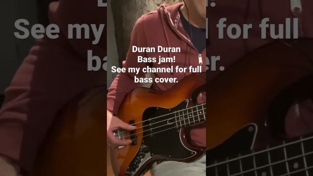 Duran Duran / Hungry Like The Wolf / Bass jam!