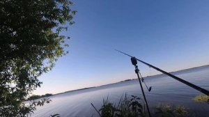 Рыбалка на реке Меша, Рождествено. В ожидании сазана.