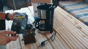 Варим кофе в капельной кофеварке VITEK