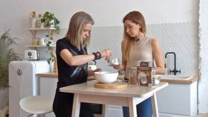 Рисовая мука, какао, творог и банан: готовим полезный и вкусный десерт