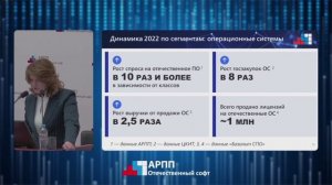 Наталья Касперская о динамике российского рынка разработки ПО