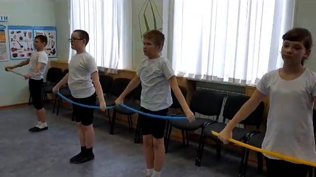 Фрагмент внеклассного занятия  Ритмика "Учитель здоровья России 2020"