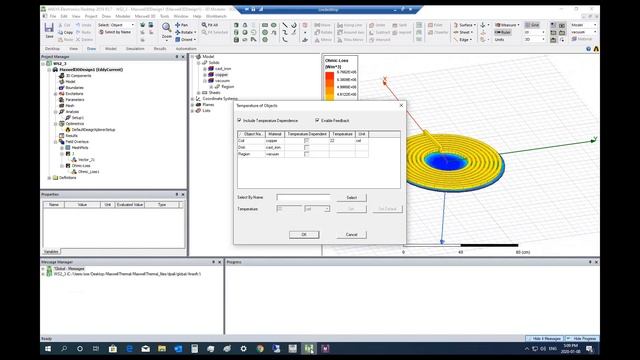 2-way Thermal Analysis Between Maxwell and Ansys Mechanical смотреть онлайн