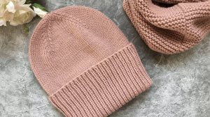 САМЫЙ УНИВЕРСАЛЬНЫЙ КОМПЛЕКТ. Часть 1 ВЯЖЕМ ШАПКУ!  KNITTED HAT.