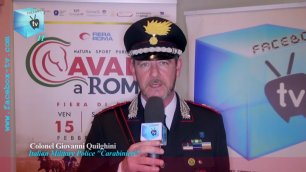 Italian Melitary Police "Carabenieri" Greetings to FaceBox TV