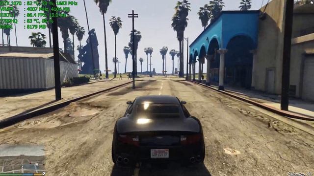 Grand Theft Auto V | i7 7700HQ & GTX 1070 Laptop Gaming Test | MSI GE72MVR смотреть онлайн