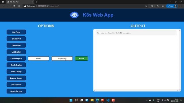 Docker Kubernetes WebApp using Python, HTML, CSS & JS || Full Stack Development || Raktim Midya