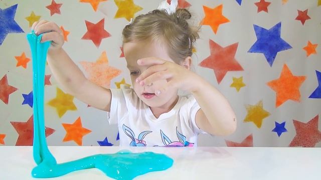 Слайм из крахмала как сделать Хендгам