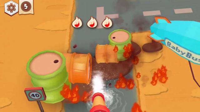 Baby Panda Save The Town | Little Panda Fun Puzzle Cartoon Game For Kids - Baby Panda's puzzle town смотреть онлайн