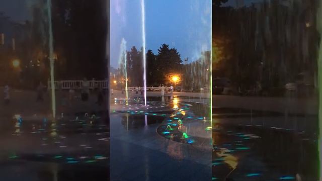 Танцующий фонтан... Туапсе