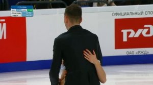 Анастасия Мишина - Александр Галлямов. Короткая программа. Пары. Москва. Гран-при России 2022