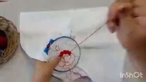 Мастер - класс "Вышивка рушника в технике цветная, теневая, двухсторонняя гладь"