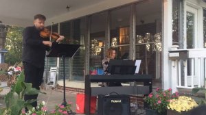 Blackbird (violin/piano) - by Becky Archibald (Test Drives in the Carport concert)