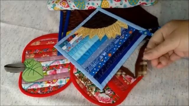 Прихватка с секретом !  #Potholder With A Secret..