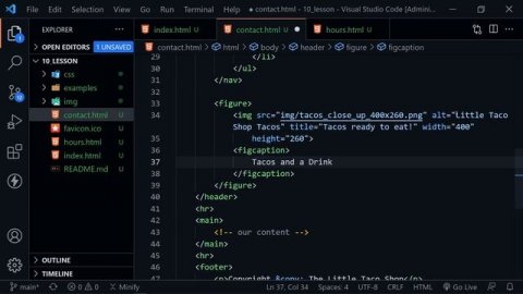 HTML5 Website Project for Beginners | First HTML Project Tutorial