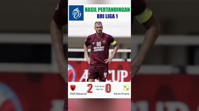 PSM Makassar vs Barito Putera (2-0)