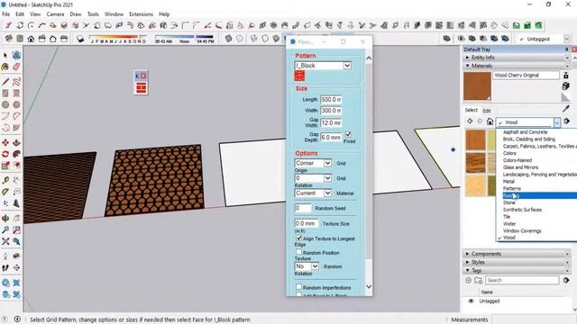 SketchUp 2021 | Floor Generator Plugin
