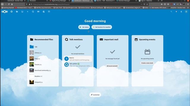 NextCloud Talk via Docker - How to get your iOS / Android devices to connect via the native apps. смотреть онлайн
