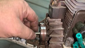 (STIHL’S FIX) FS 55 CLUTCH SQUEALS AT IDLE / KNOWN DESIGN FLAW