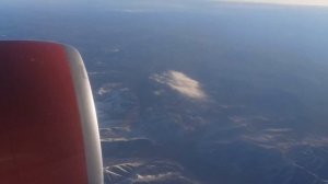 Самолёт в Магадан. Вид на Якутск. Горы.