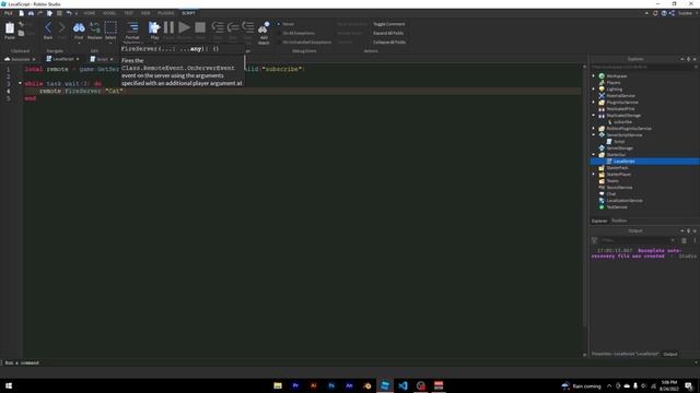 How to use Roblox REMOTE EVENTS!