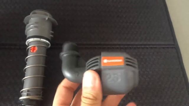 Parts of Gardena T100 Pop-Up sprinkler смотреть онлайн