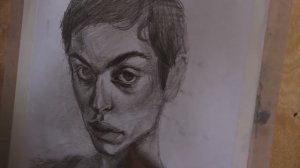 Как рисовать портреты | портрет модели Леры Абовой