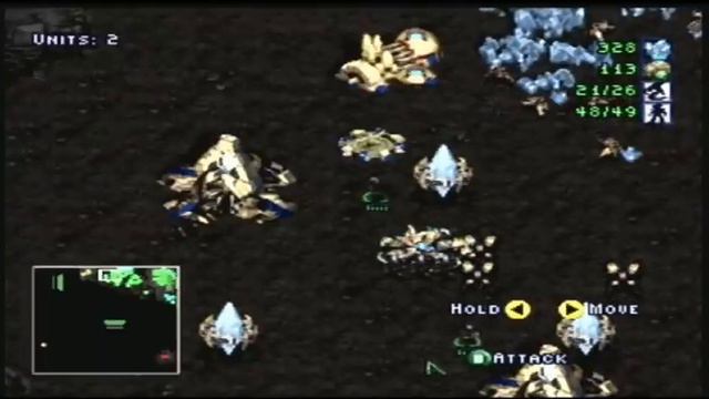 N64 Starcraft Brood War Protoss walkthrough ''Return to Char'' (Part 1/3) смотреть онлайн