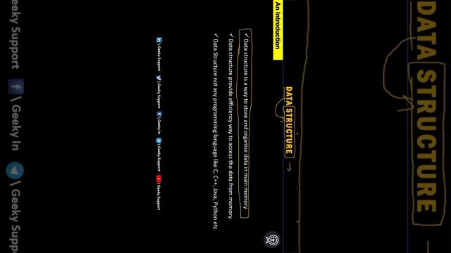 Coming video on data structures full playlist | Coming soon | Geeky support | keep learning| #short