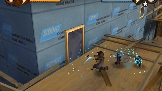 Полное прохождение игры:Лесная Братва (Over The Hedge). часть 2
