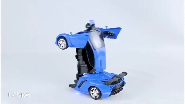 Робот-машина трансформер на радиоуправлении с Алиэкспресс. смотреть онлайн