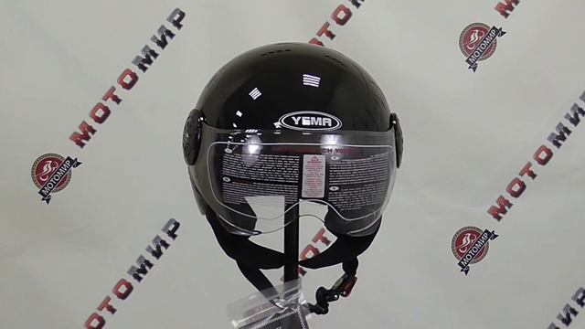Шлем открытый YM-611 "YAMAPA", черный смотреть онлайн