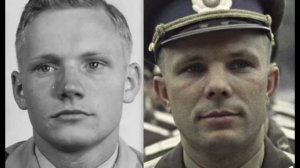 юрий гагарин Нил Армстронг тот же актер !!! актер для "обеих сторон" плоская земля