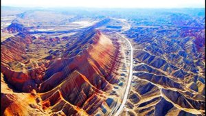 Национальный геопарк Чжанъе Данься. Китай