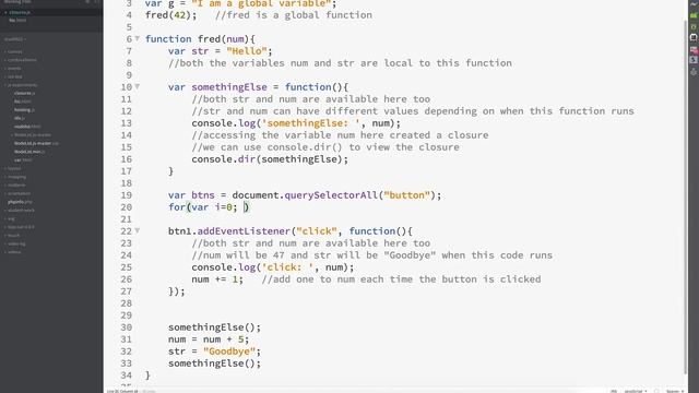 JavaScript Closures