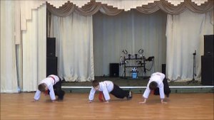 Хореографический коллектив "Солнечная радуга", танец "Богатырская наша сила