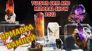 Ярмарка камней и минералов Тусон 2022. TUCSON GEM AND MINERAL SHOW 2022. Репортаж 5