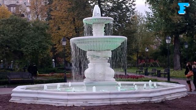 Фонтан в Саду Эрмитаж смотреть онлайн