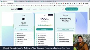 How To Use Copy.AI AI Writing Tool For Free | Best AI Writing Tool For Bloggers