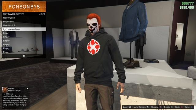 How to Save your OUTFIT & Clothes in GTA 5 Online (Easy Method!) смотреть онлайн