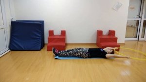 8 упражнений с обручем для детей.