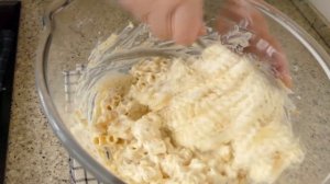 Творожная запеканка с макаронами и сыром напоминает по вкусу ачму или хачапури!