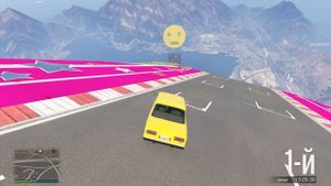 ЧТО ЗА WTF? ЭТИ ПЛАТФОРМЫ ТРЯСУТСЯ! БЫСТРО СПУСТИСЬ И НЕ СПОТКНИСЬ! (ГОНКИ ГТА 5 ОНЛАЙН)