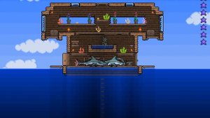 Terraria.Ферма акул и медуз