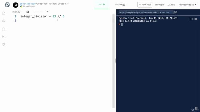 BASICS OF MATHMATICAL OPERATIONS IN PYTHON | CALCULATING THE REMAINDER OF THE DIVISION IN PYTHON