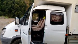 Поездка в  Джилы - су. На Газели кемпер.