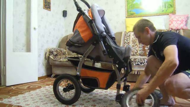 Коляска izacco z6.Сборка