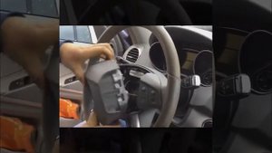 Как снять подушку безопасности Mercedes Benz R + ML class