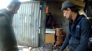 Моторист в ступоре.