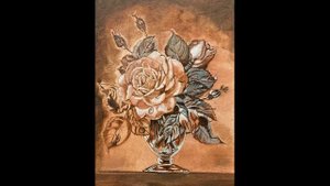 Рисуем натюрморт в старом стиле (drawing of the still life  in the style of the old masters)